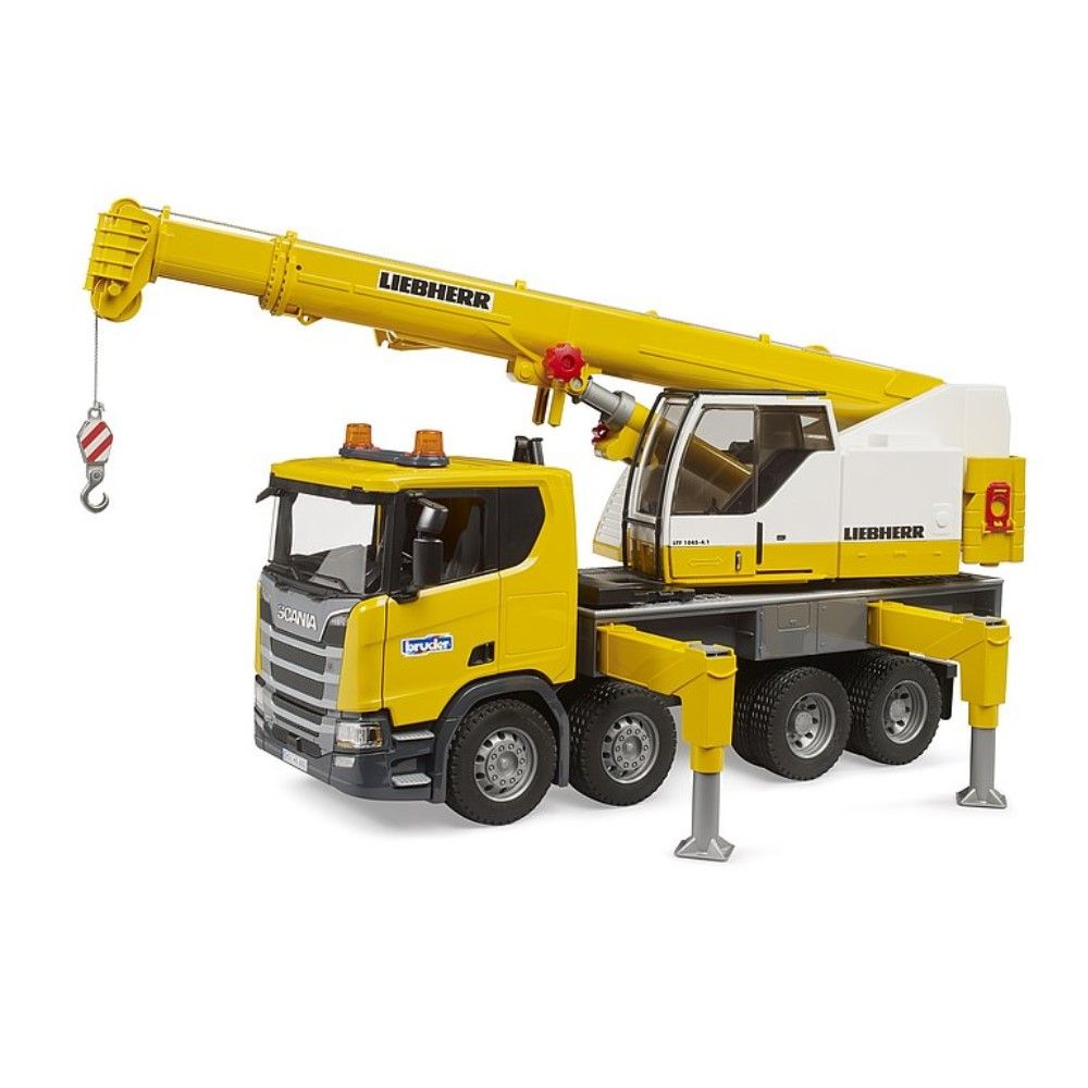 Camião guindaste Scania Super 560R Liebherr com luzes e som