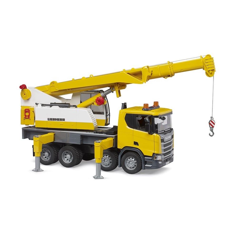 Camião guindaste Scania Super 560R Liebherr com luzes e som