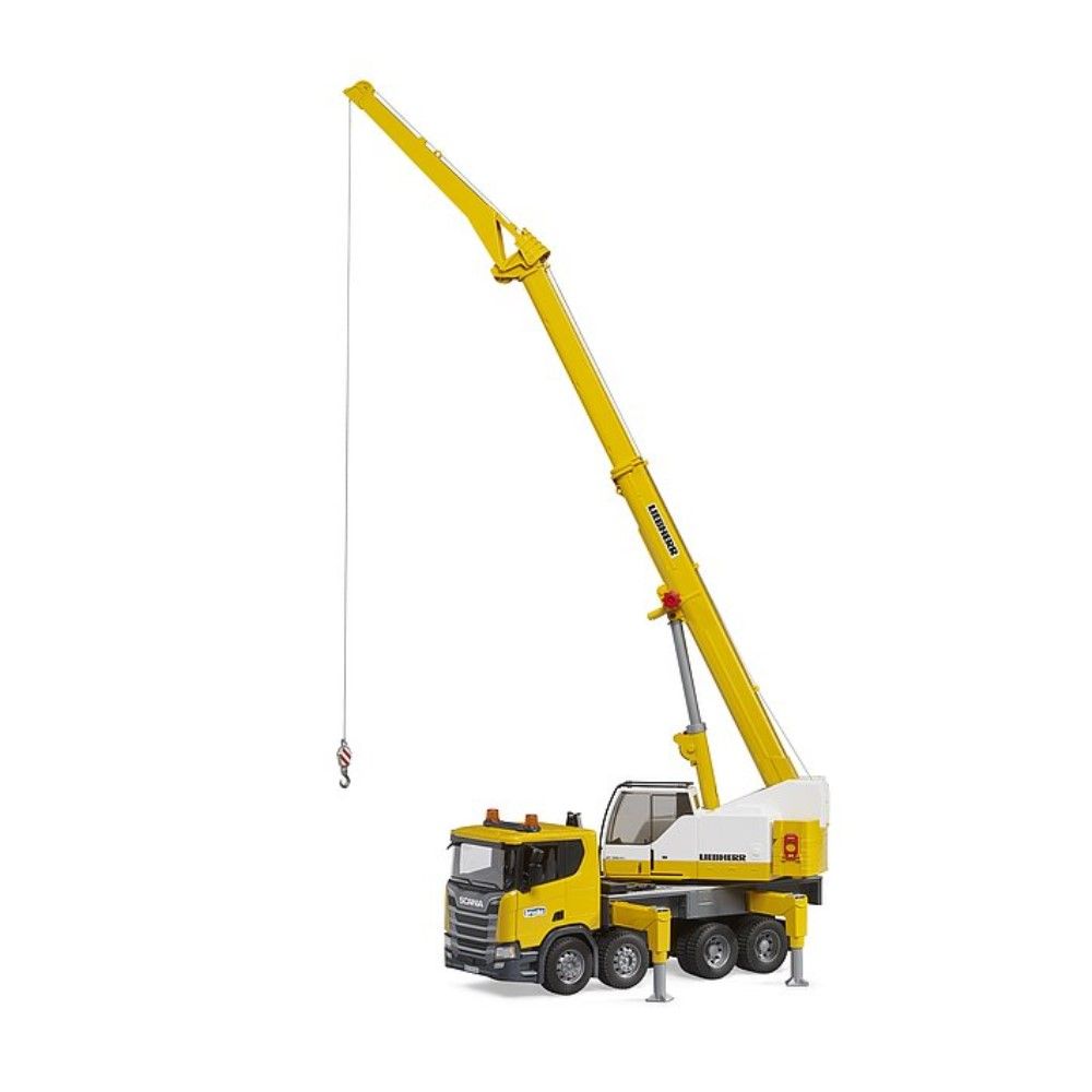 Camião guindaste Scania Super 560R Liebherr com luzes e som