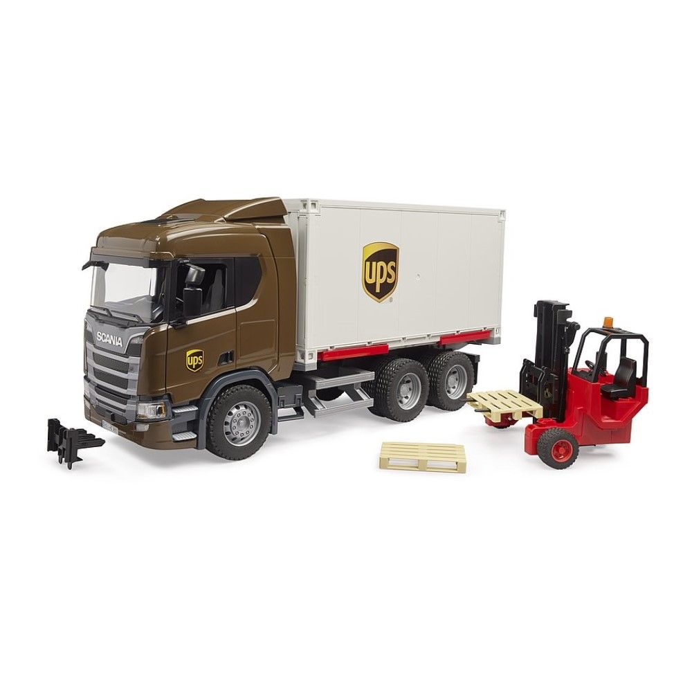 Camião Scania Super 560R UPS com empilhador