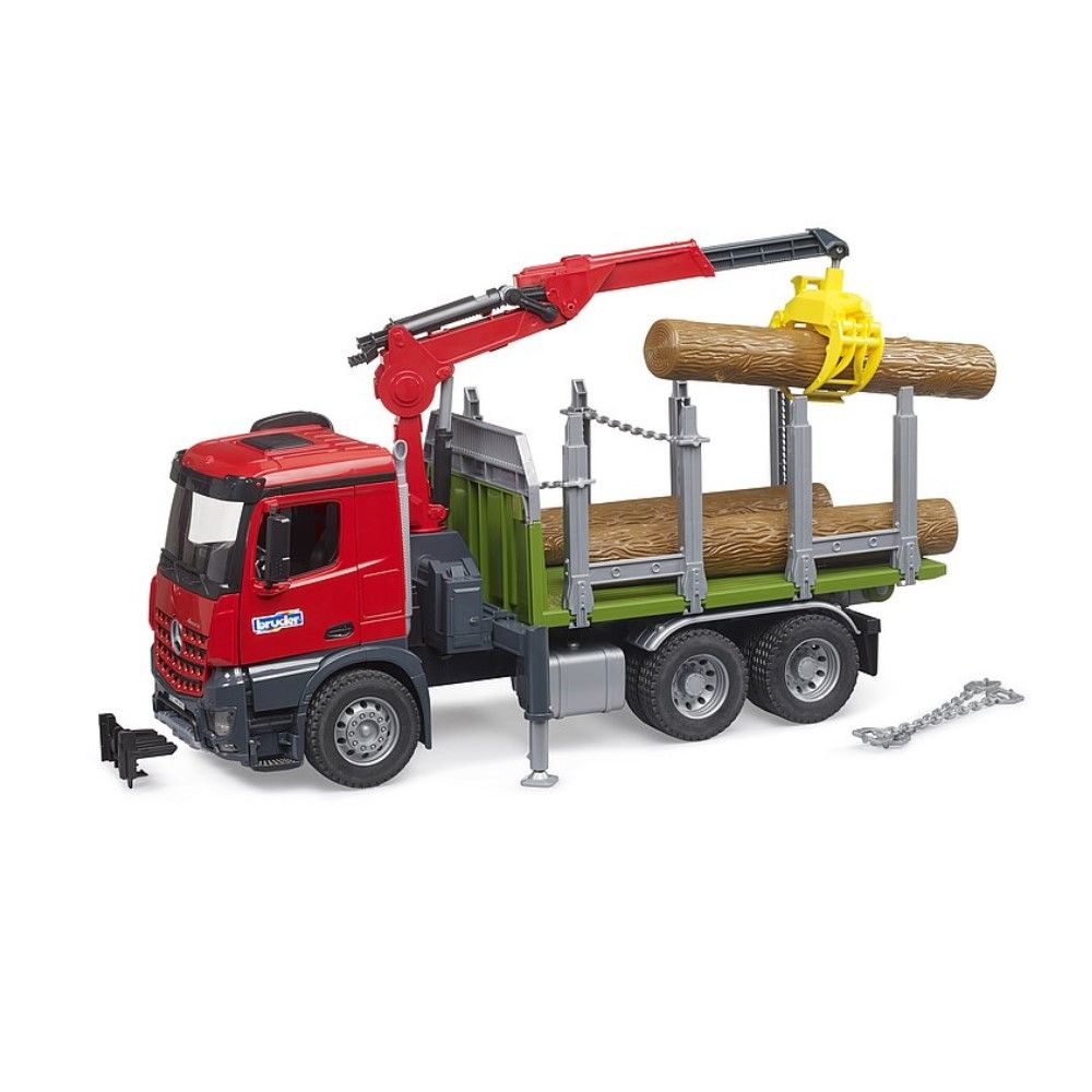 Camião MB Arocst transport de Troncos com Guindaste