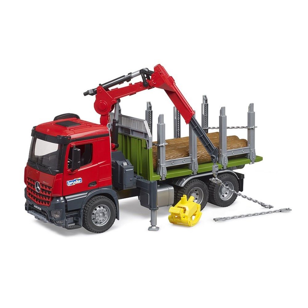 Camião MB Arocst transport de Troncos com Guindaste