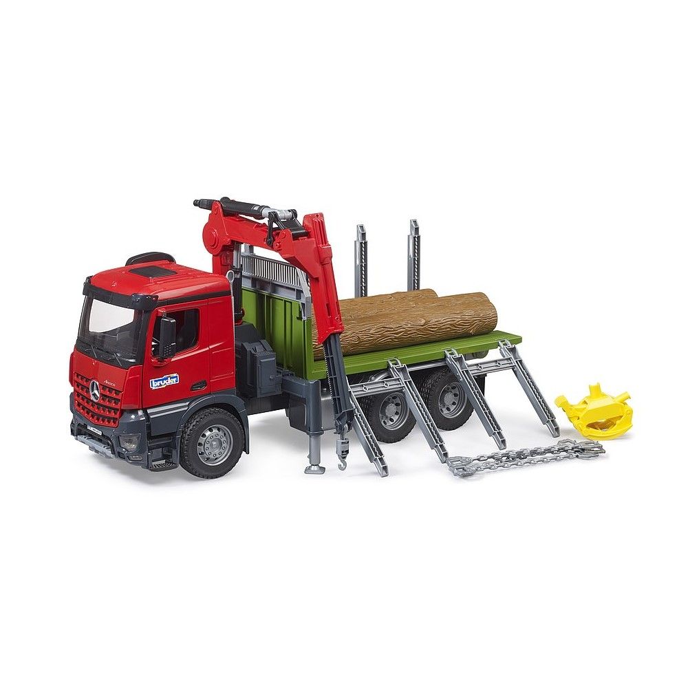 Camião MB Arocst transport de Troncos com Guindaste