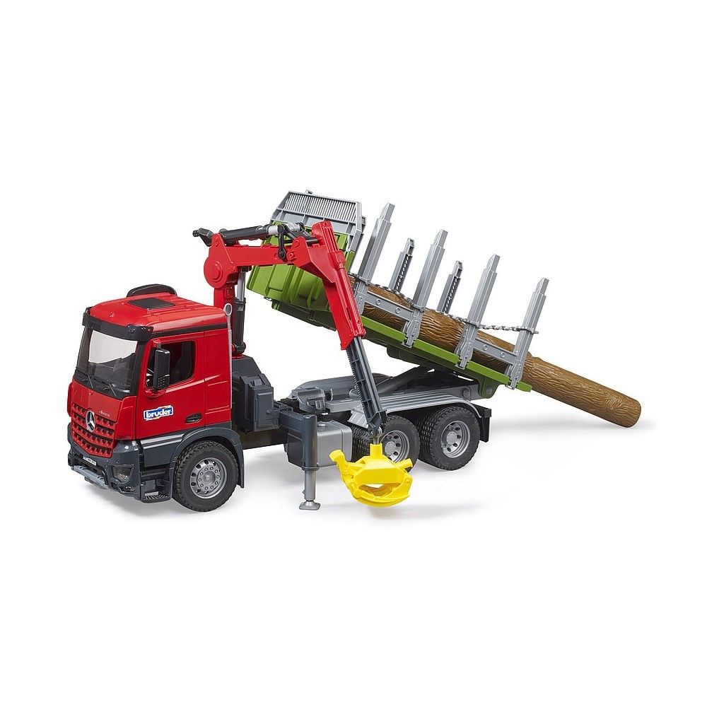 Camião MB Arocst transport de Troncos com Guindaste