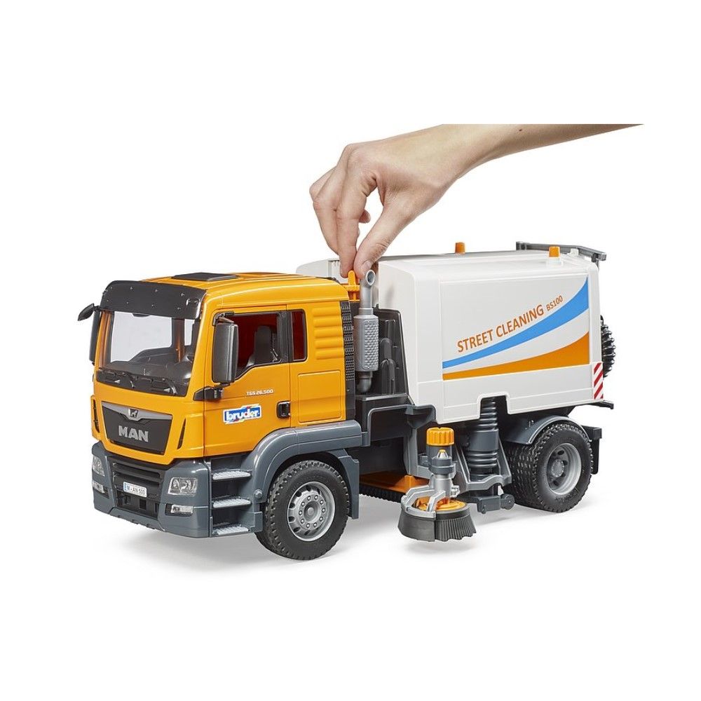 Camião MAN TGS de limpeza de estradas