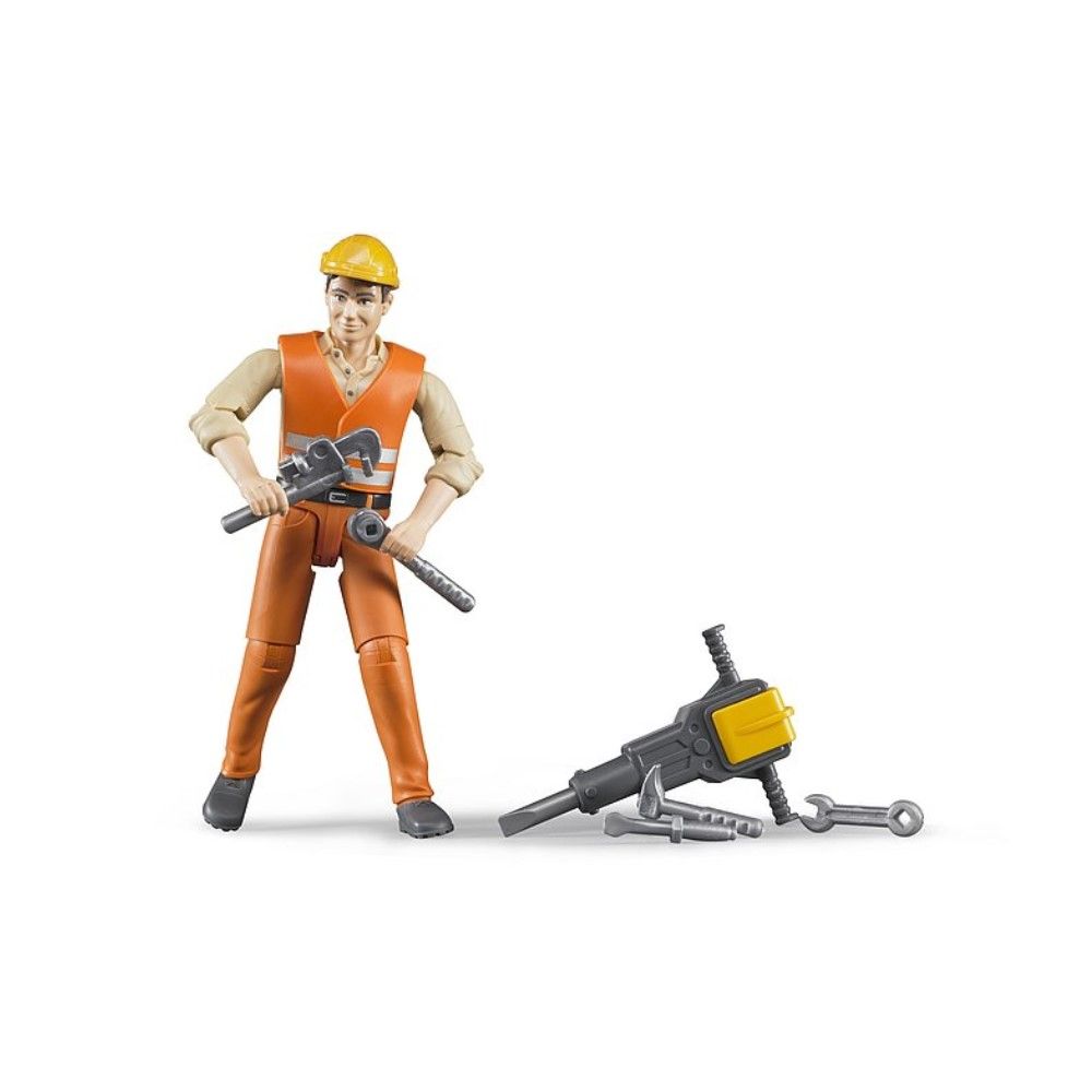 Trabalhador da Construção Civil com Acessórios