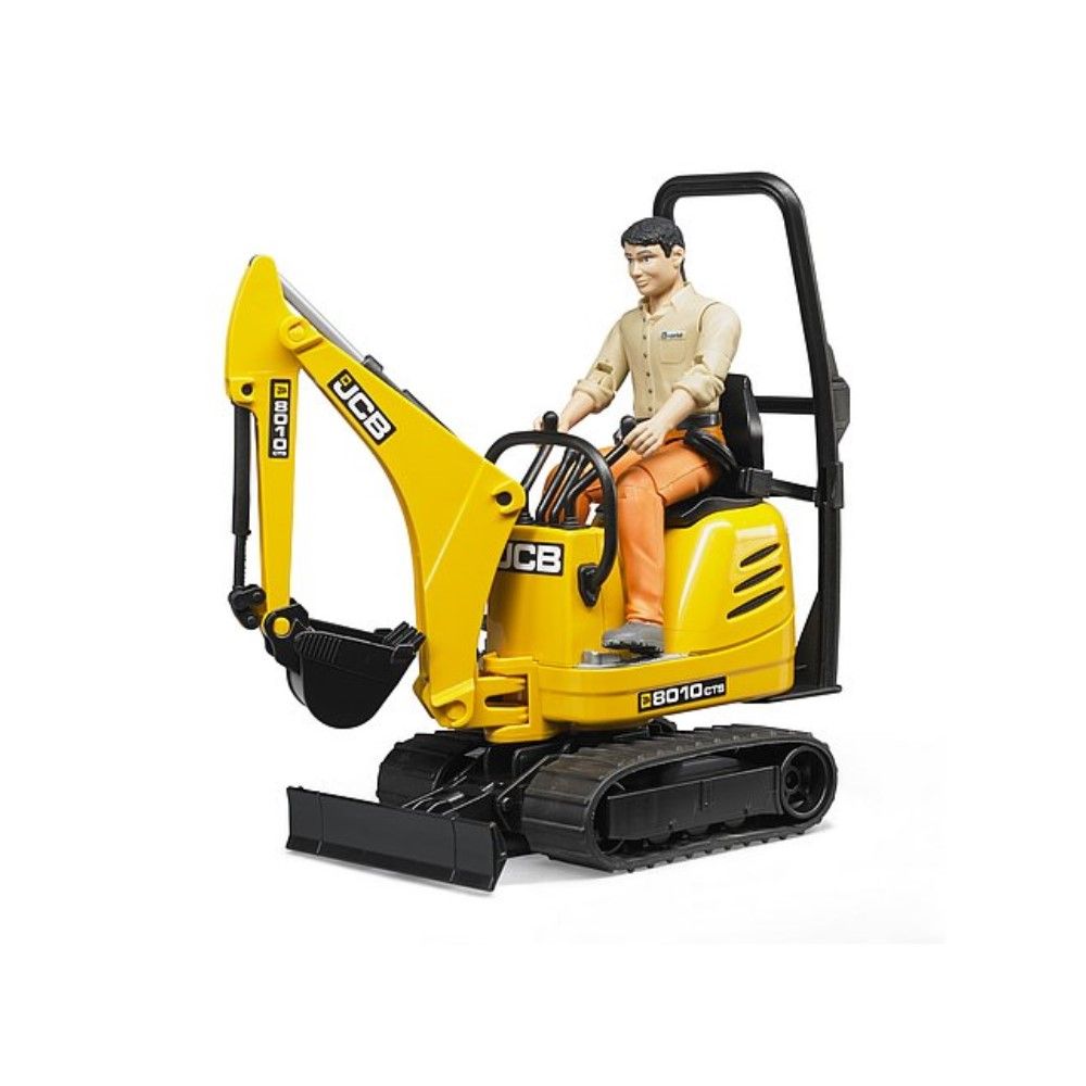 Microescavadora JCB 8010 CTS com figura
