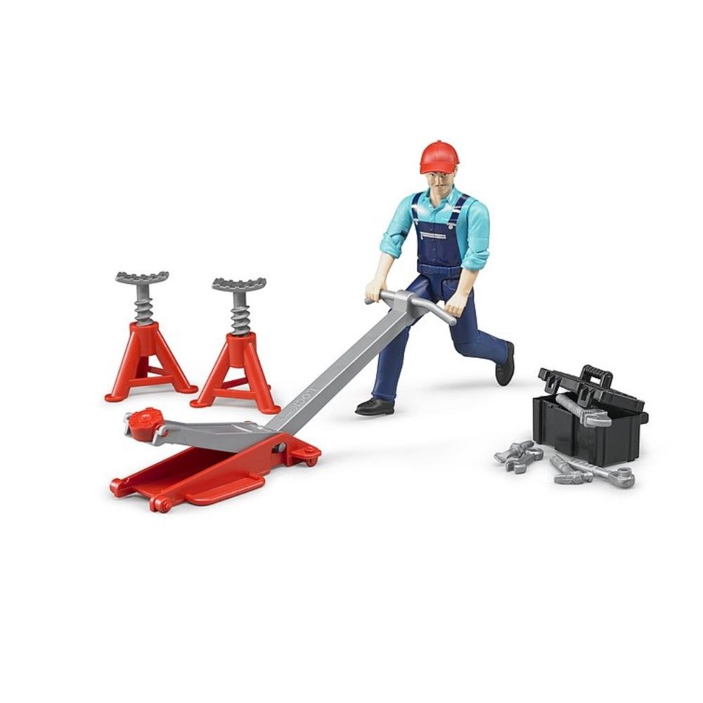 Mecânico com ferramentas