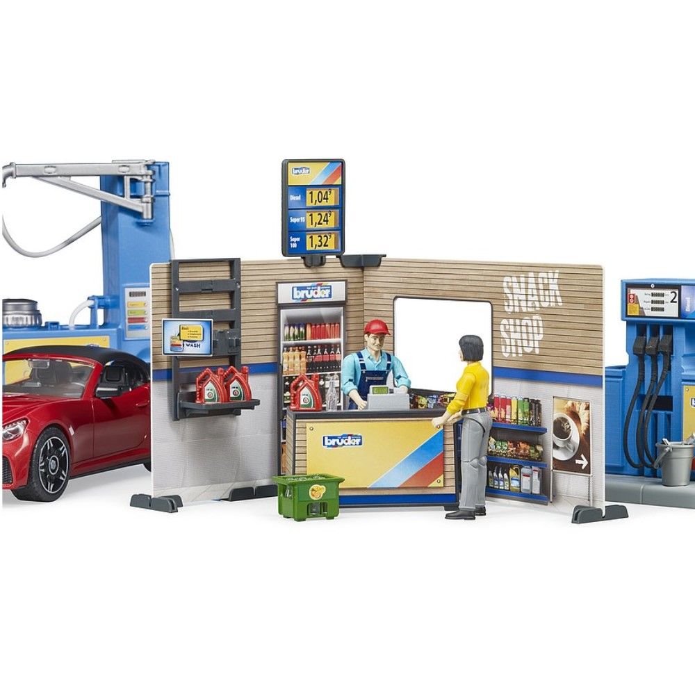 Estação de serviço com Auto-lavagem