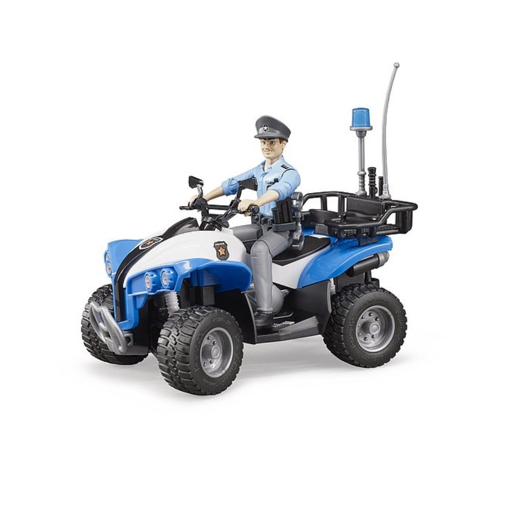 Moto 4 Policia com figura