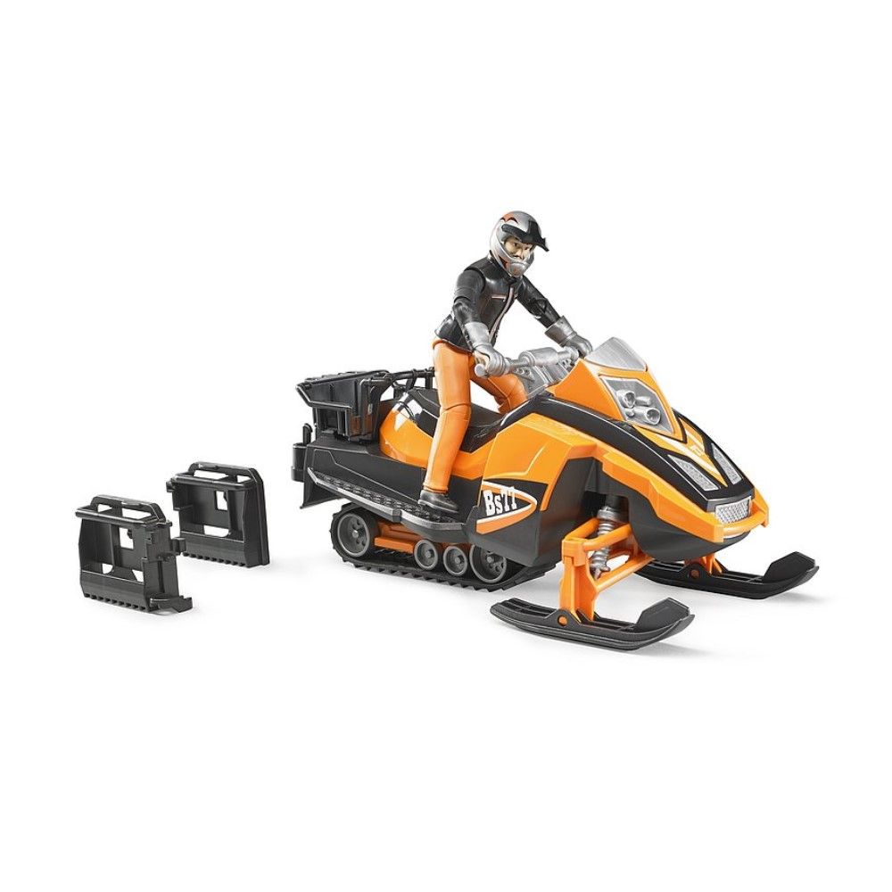 Moto da Neve com personagem e acessórios