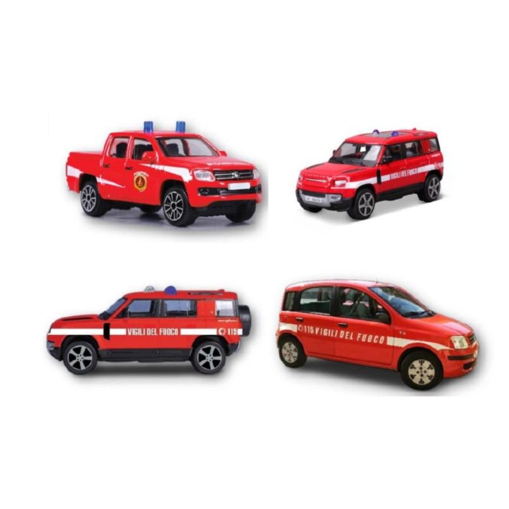 1/43 - Sortido Carros Bombeiros