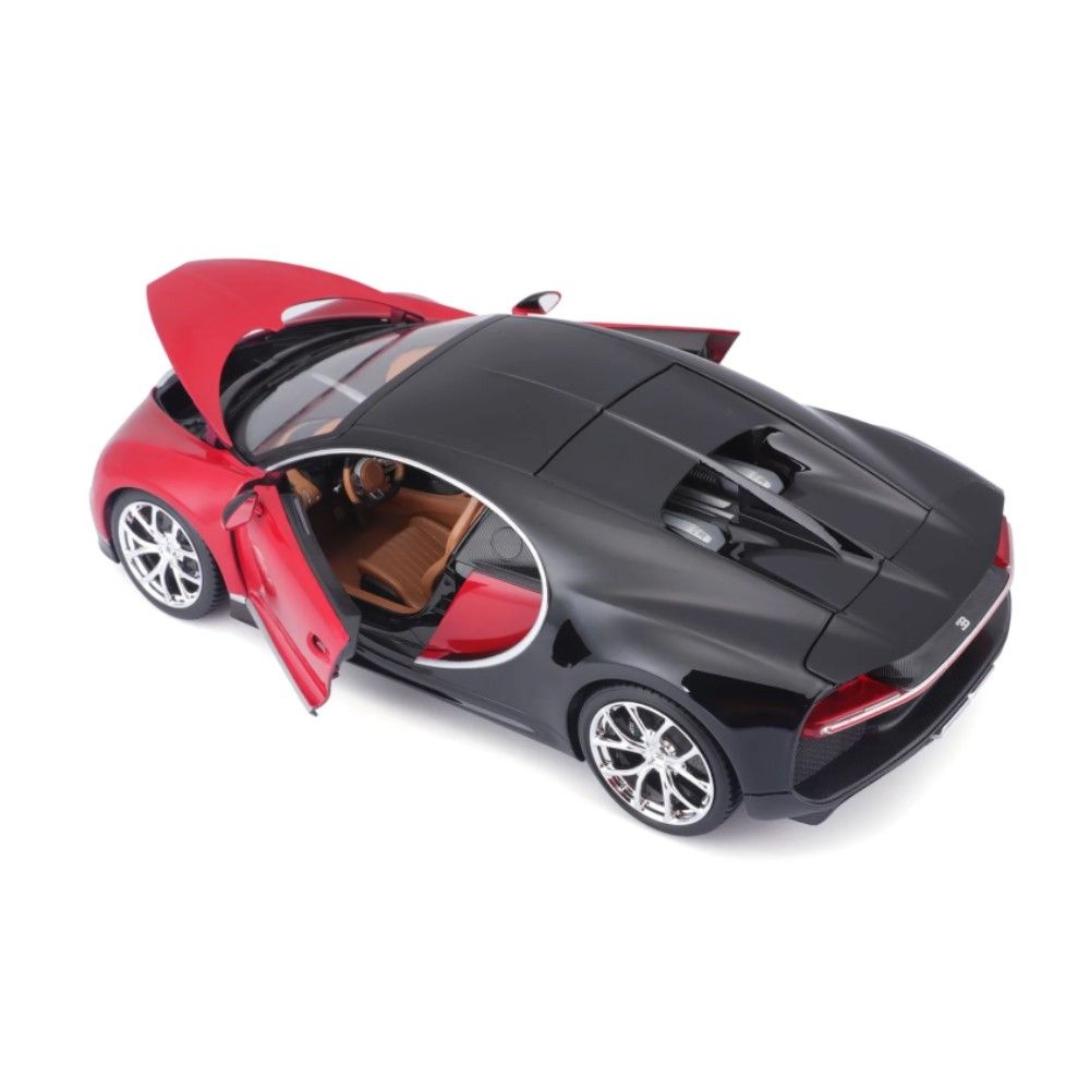 1/18 - Bugatti Chiron (vermelho)