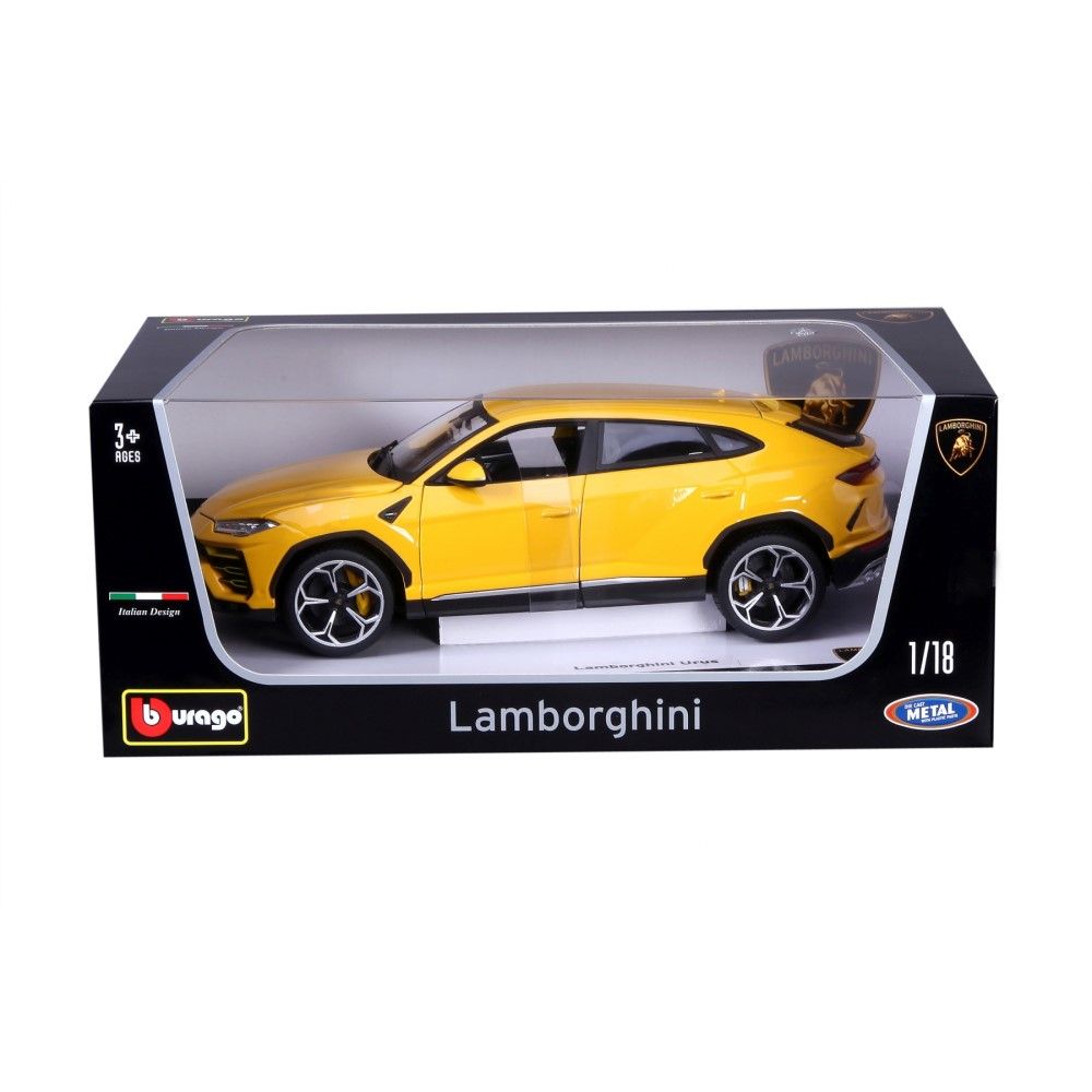 1/18 - Lamborghini Urus 2018 (amarelo)