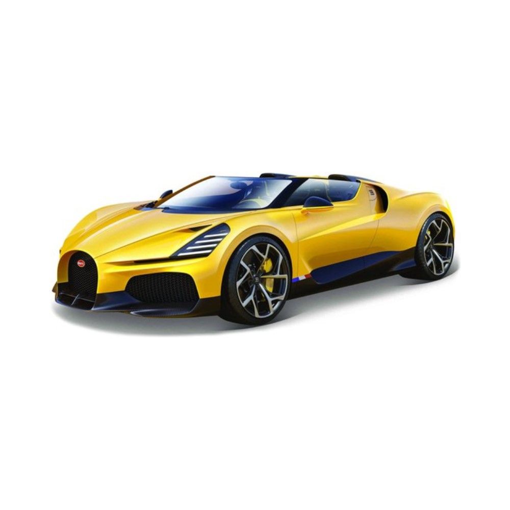 1/18 - Bugatti W16 Mistral Cabriolet (amarelo)