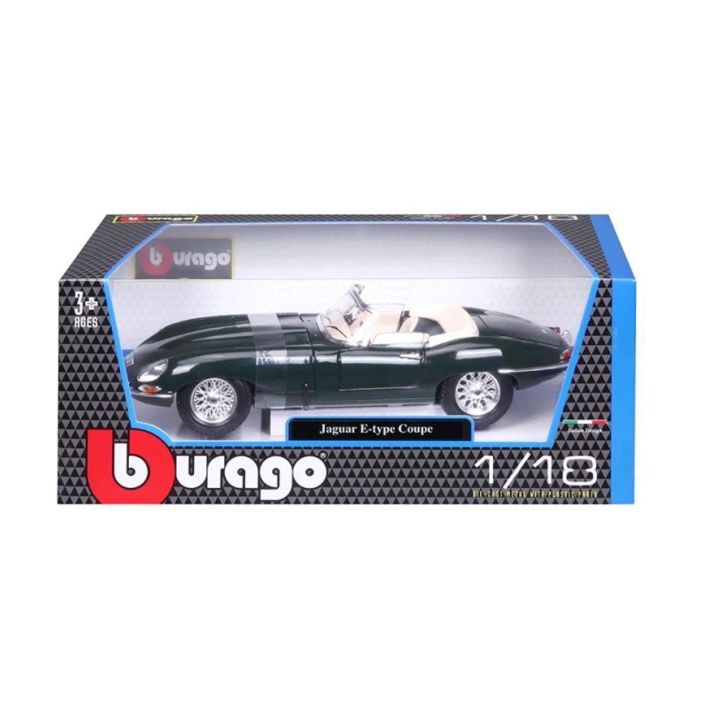 1/18 - Jaguar E-Type Cabrio 1961 (verde)