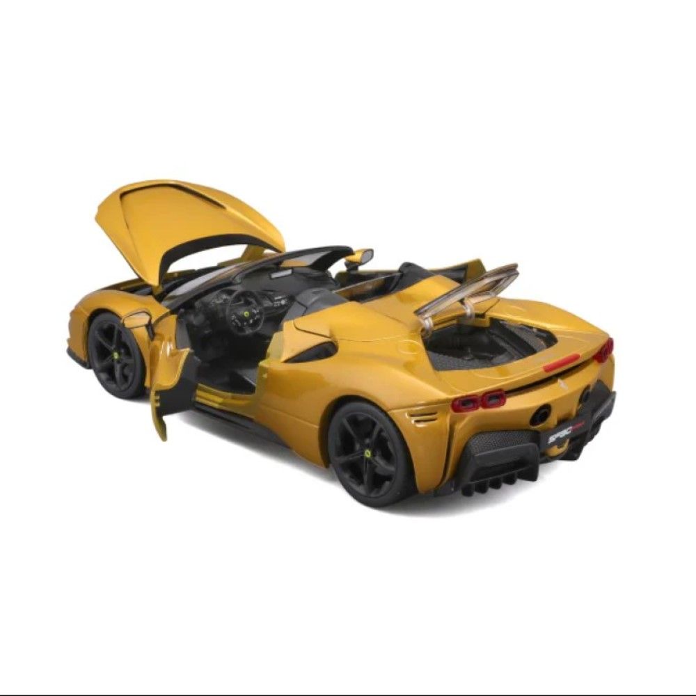 1/18 - Ferrari SF90 Stradale Hybrid Spider (amarelo)