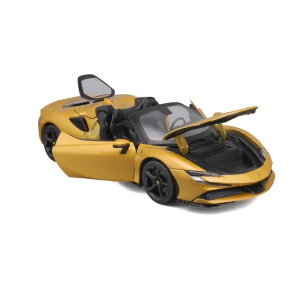 1/18 - Ferrari SF90 Stradale Hybrid Spider (amarelo)