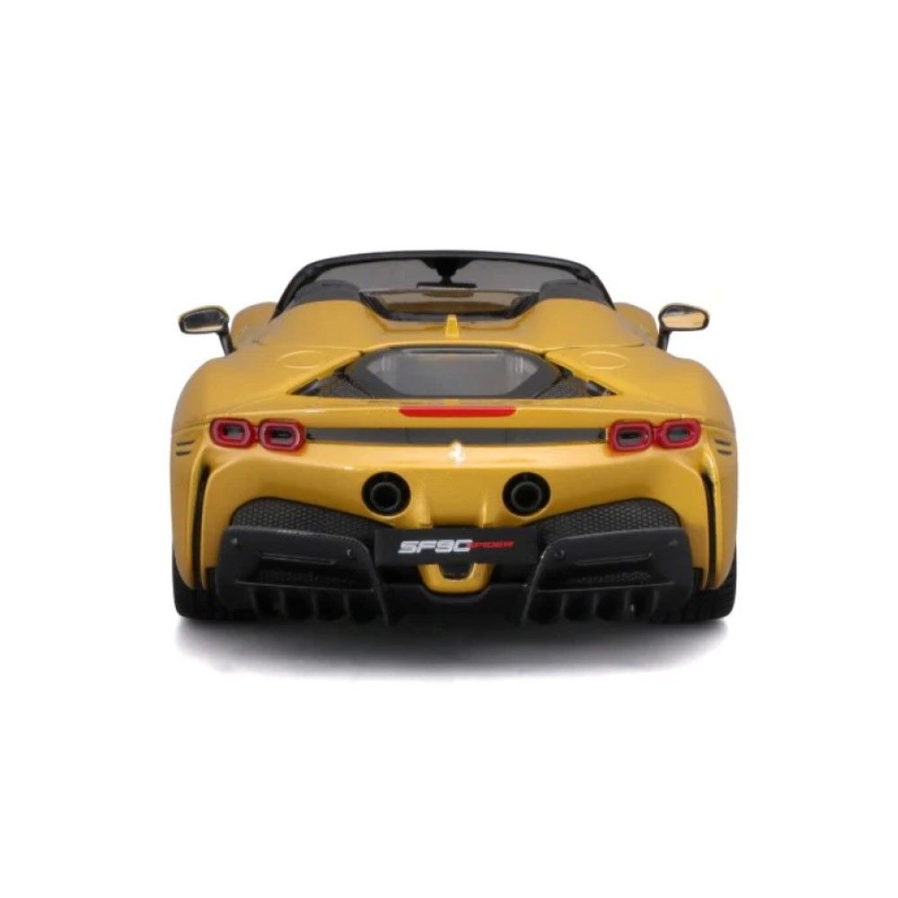 1/18 - Ferrari SF90 Stradale Hybrid Spider (amarelo)