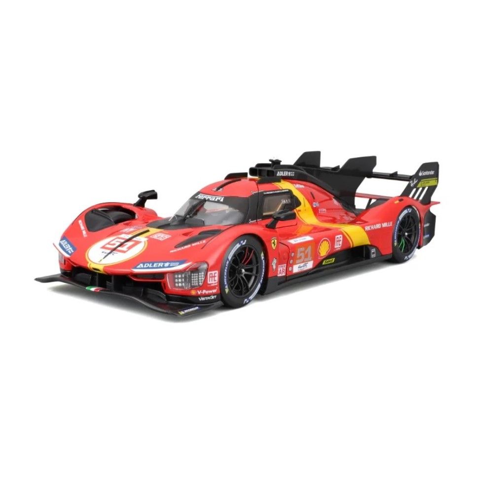 1/18 - Ferrari 499P #51 Calado/Giovinazzi/Pier Guidi Vencedor 24H Le Mans 2023