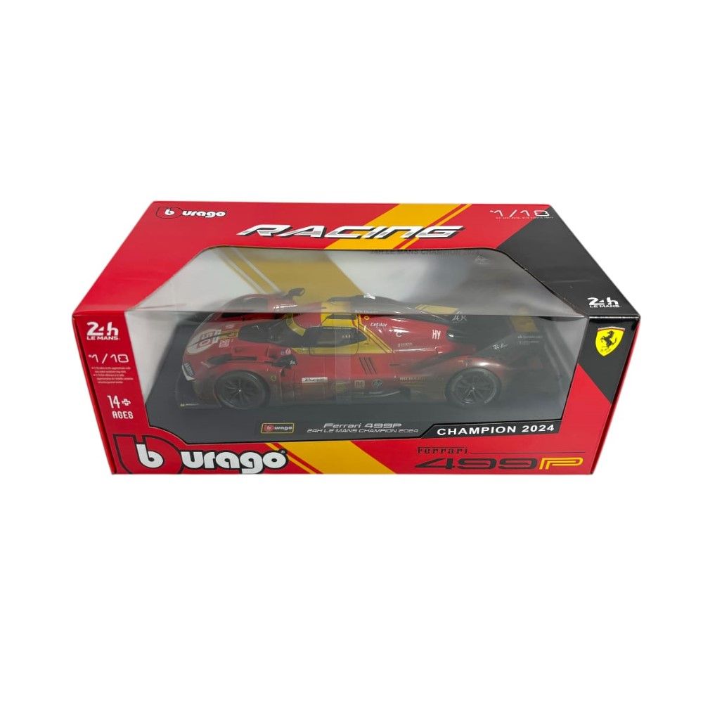 1/18 - Ferrari 499P #50 Fuoco/Nielsen/Molina Vencedor 24H Le Mans 2024 - EDIÇÃO ESPECIAL After Race
