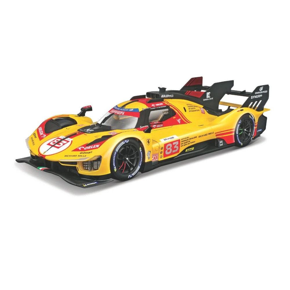 1/18 - Ferrari 499P #83 Kubica/Yifei/Scarman 24H Le Mans 2024