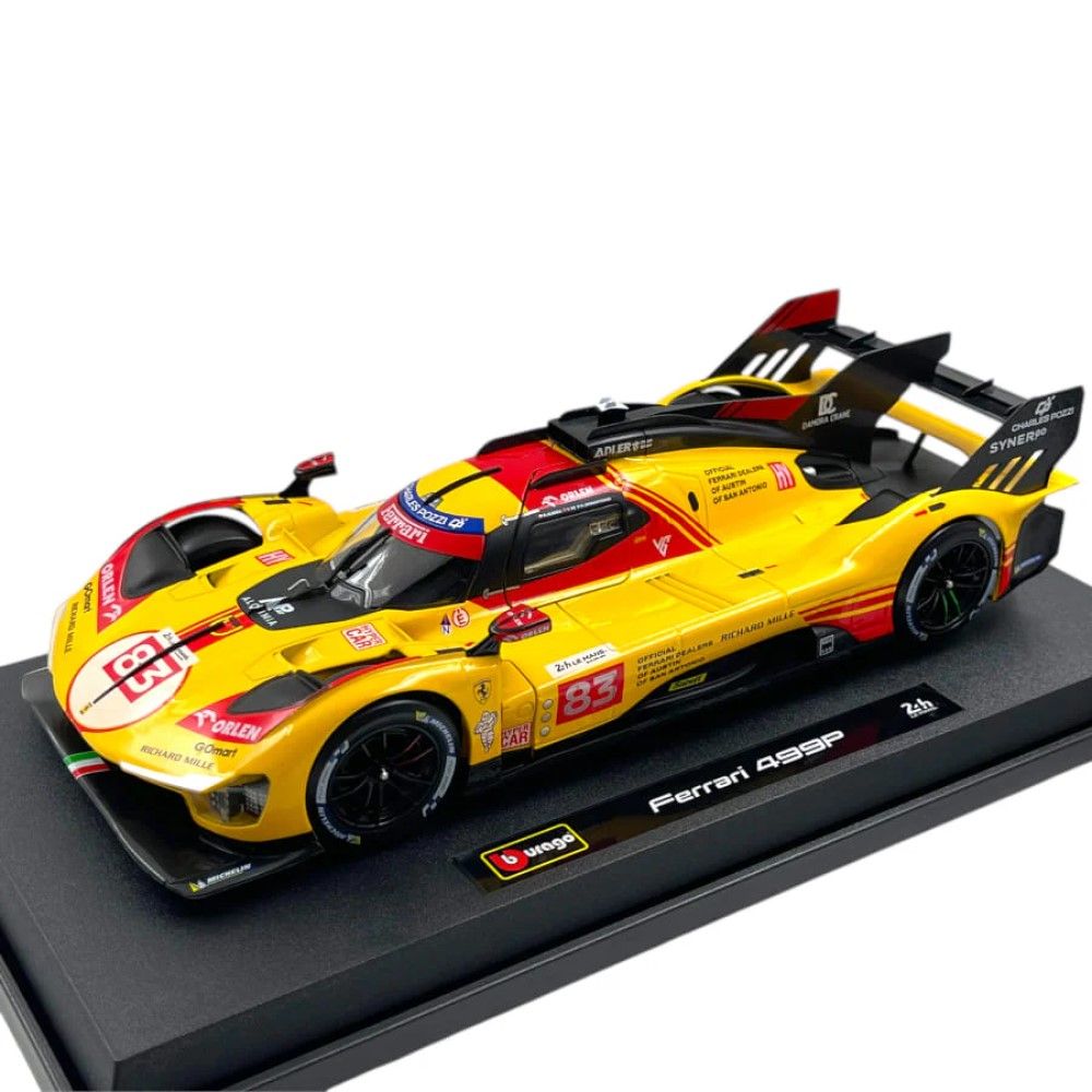 1/18 - Ferrari 499P #83 Kubica/Yifei/Scarman 24H Le Mans 2024