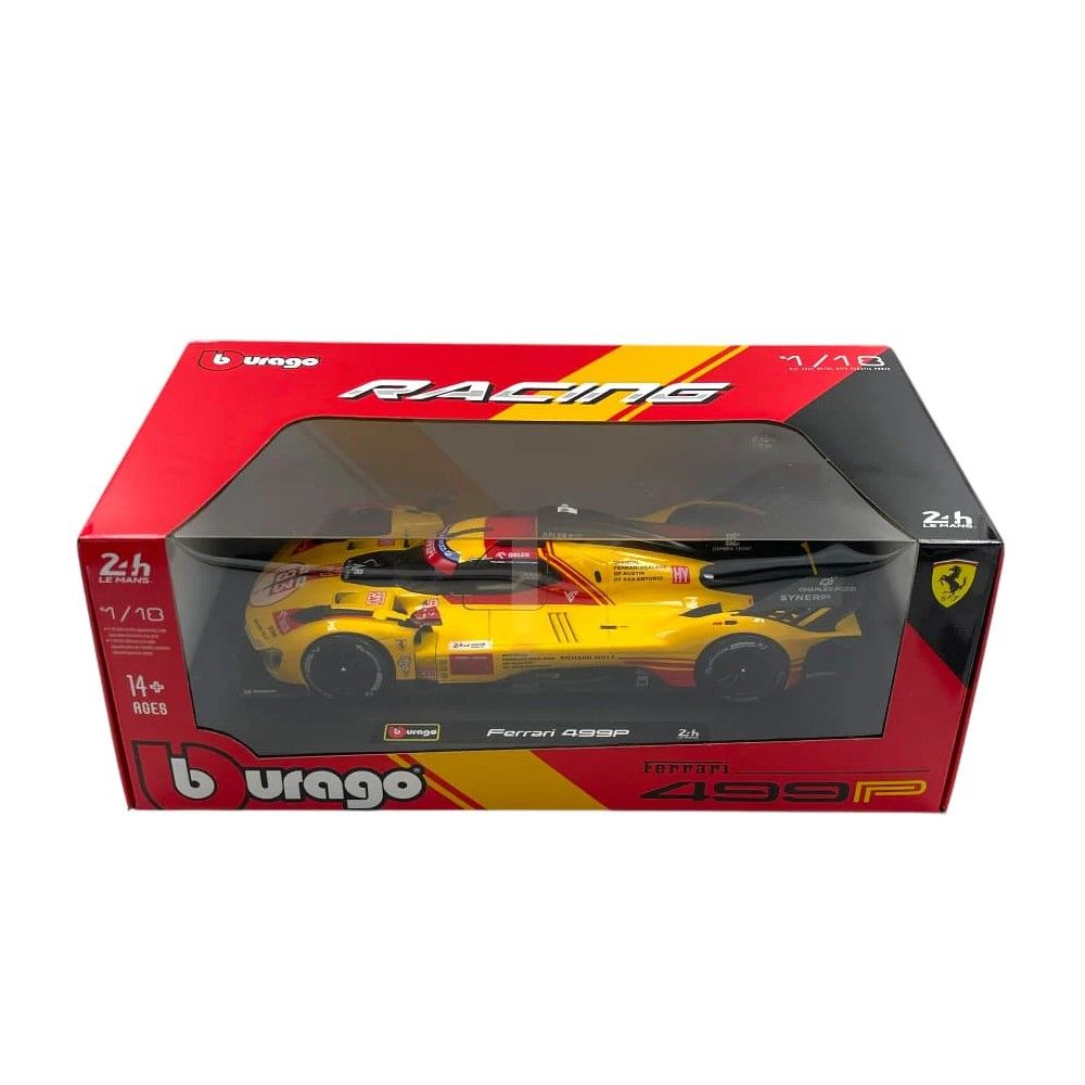 1/18 - Ferrari 499P #83 Kubica/Yifei/Scarman 24H Le Mans 2024
