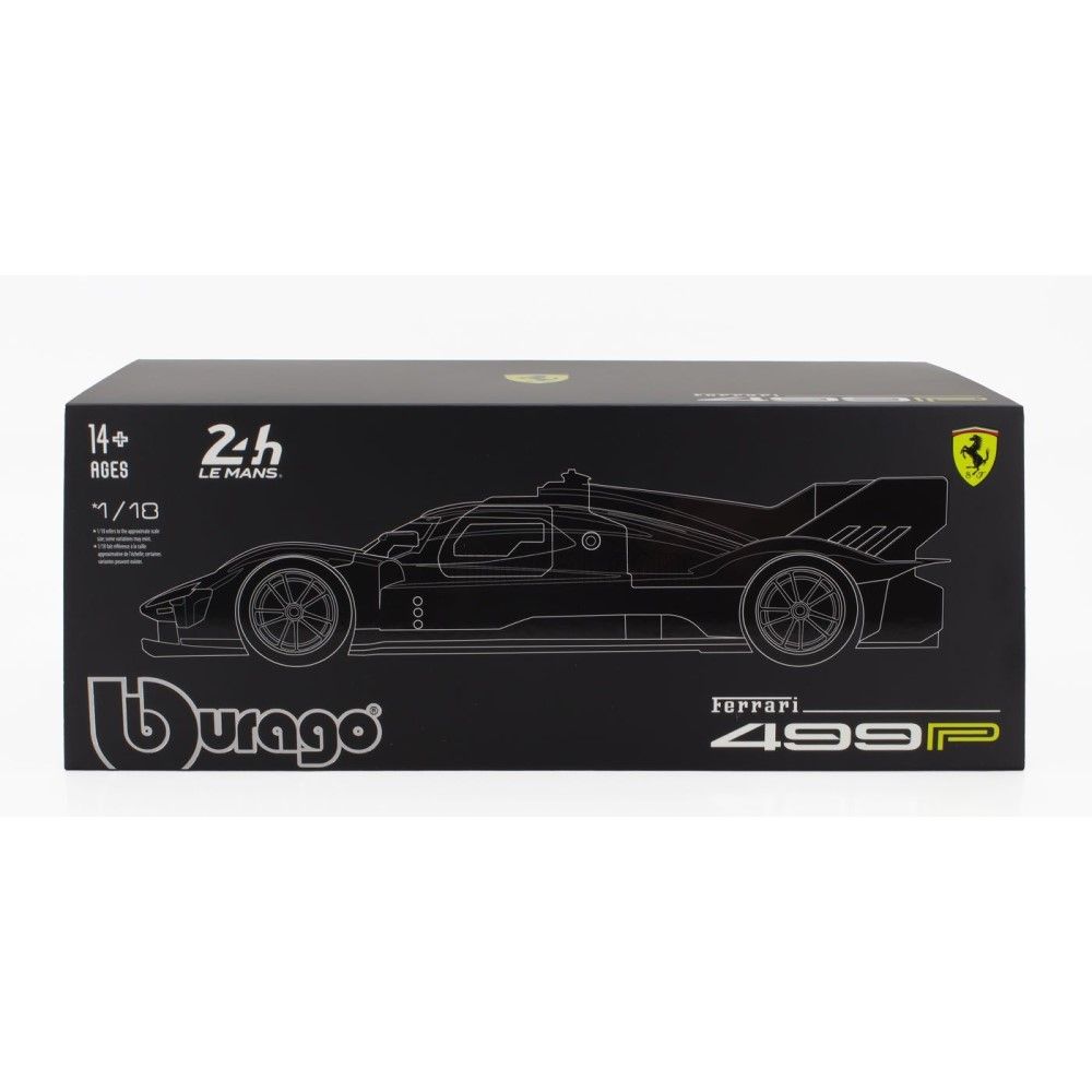 1/18 - Ferrari 499P #83 Kubica/Yifei/Scarman 24H Le Mans 2024