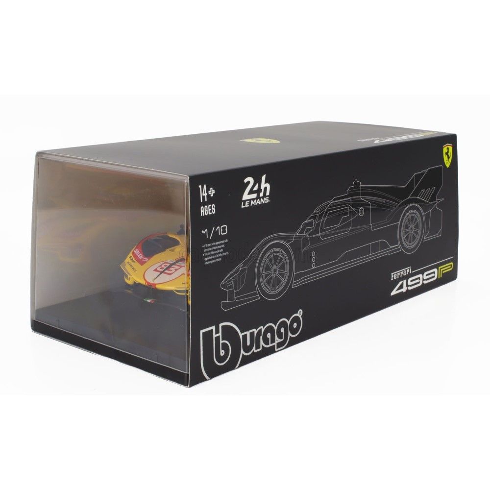 1/18 - Ferrari 499P #83 Kubica/Yifei/Scarman 24H Le Mans 2024