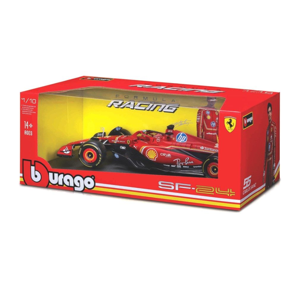 1/18 - F1 Ferrari SF-24 2024, #55 Carlos Sainz 2024