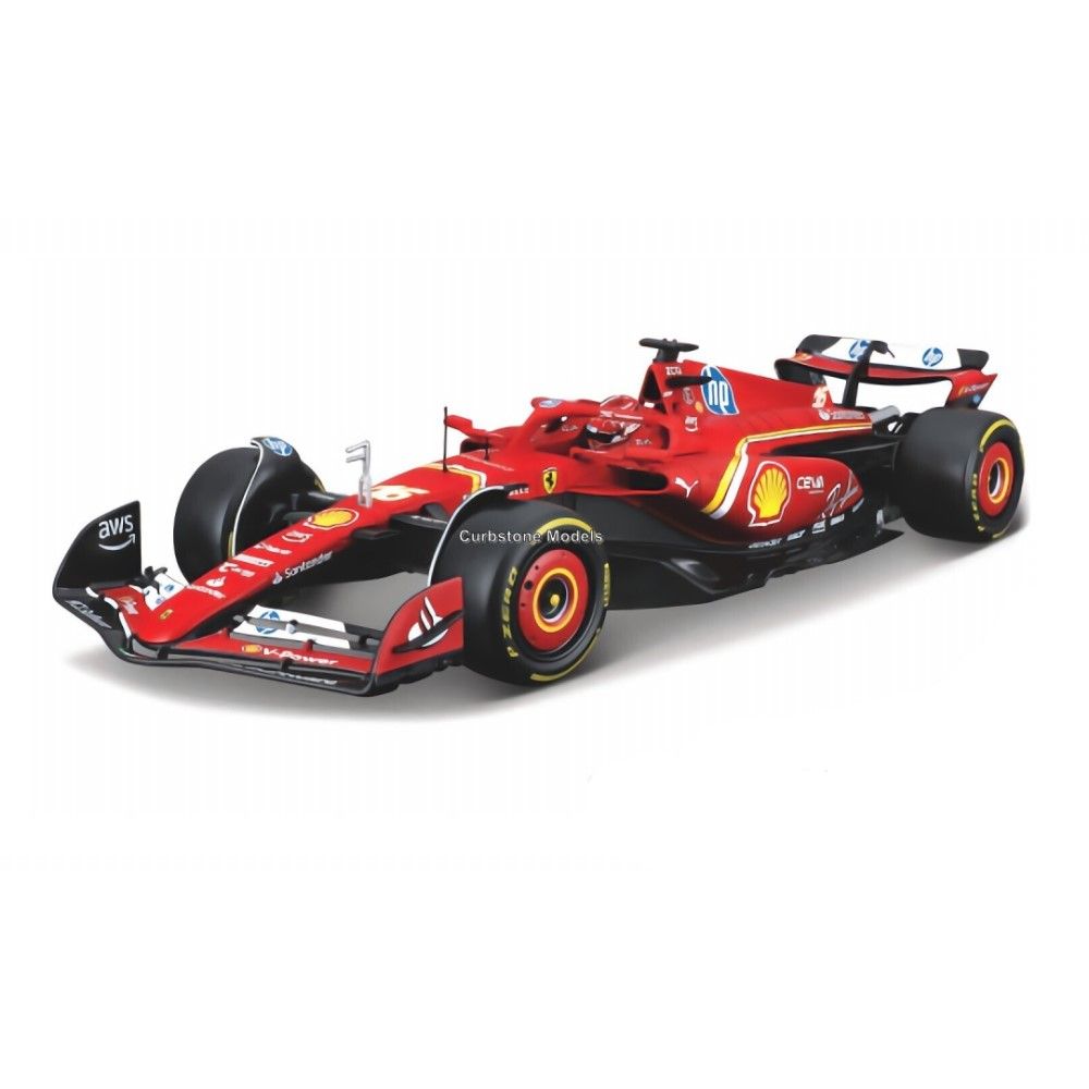 1/18 - F1 Ferrari SF-24 2024, #16 Charles Leclerc 2024 GP Imola 2024