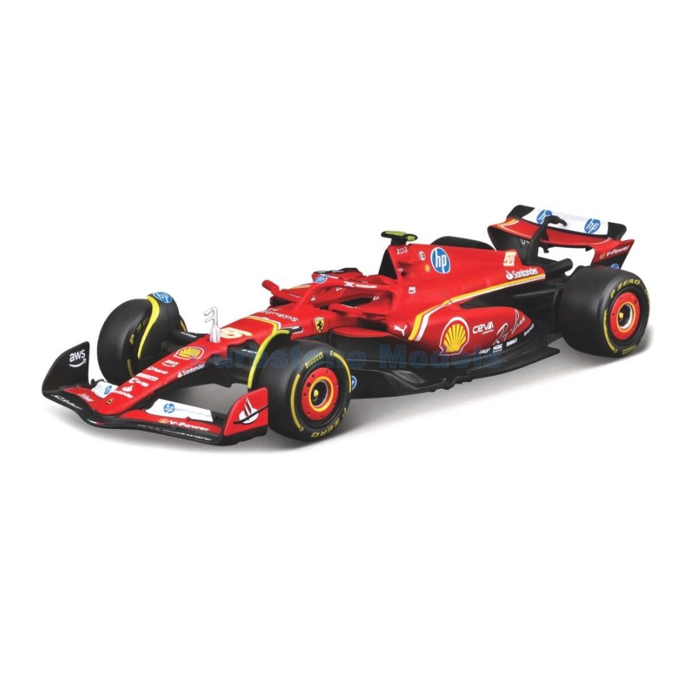 1/18 - F1 Ferrari SF-24 2024, #55 Carlos Sainz 2024 GP Imola 2024