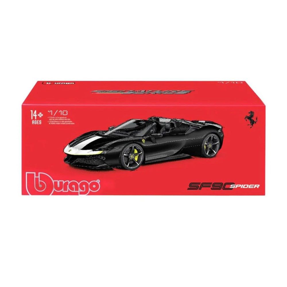 1/18 Signature Series - Ferrari SF90 Spider Assetto Fiorano (preto)