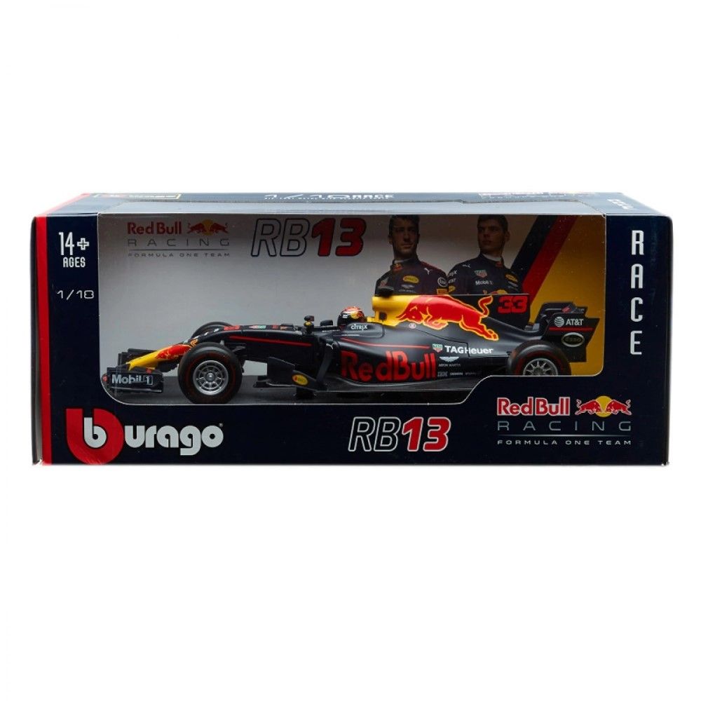 1/18 - F1 Red Bull RB13, Max Verstappen #33  2017
