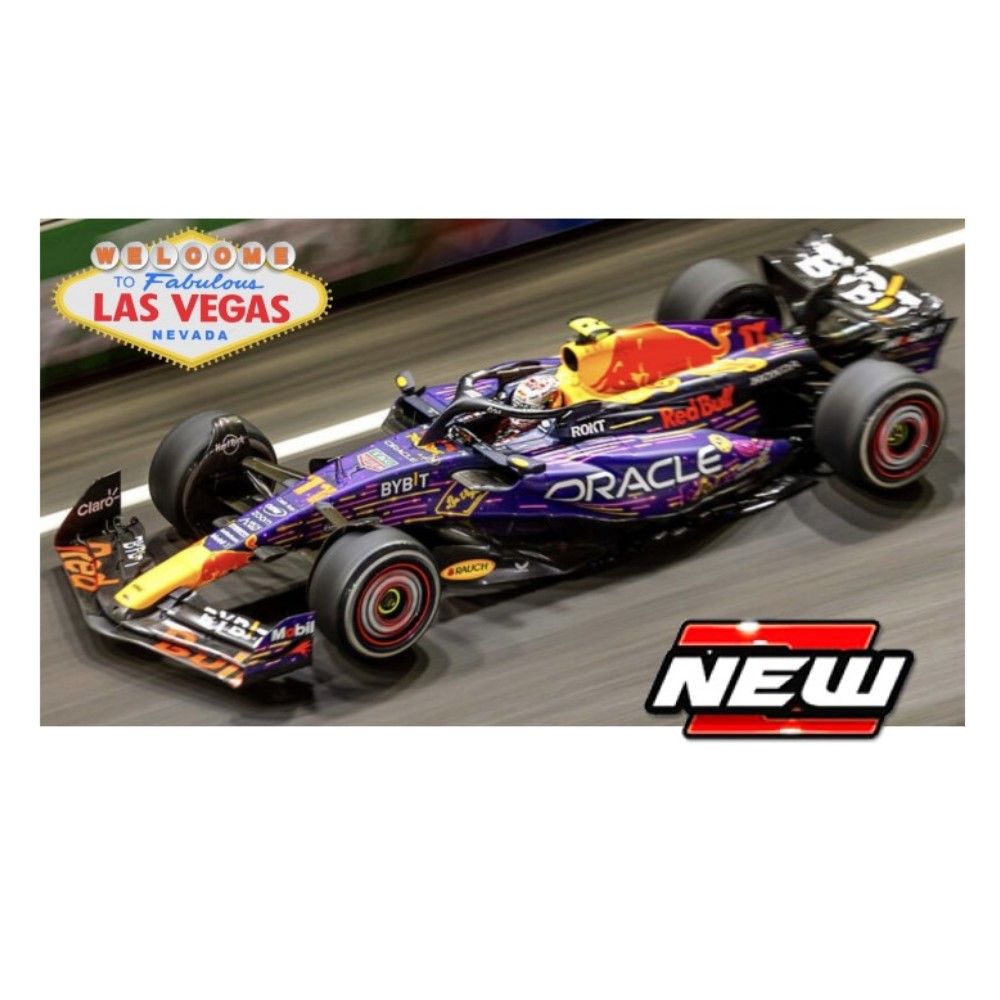 1/18 - F1 Red Bull RB19 #11 Sergio Perez GP Las Vegas 2023