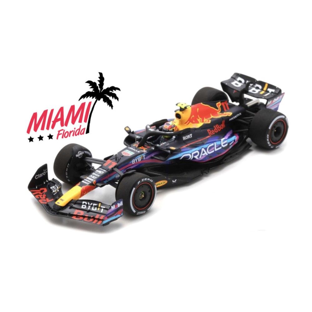 1/18 - F1 Red Bull RB19 #11 Sergio Perez GP Miami 2023