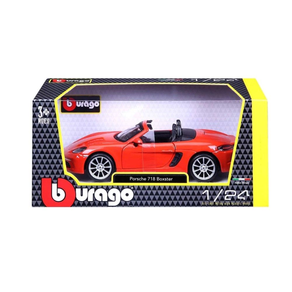 1/24 - Porsche 718 Boxster (laranja)