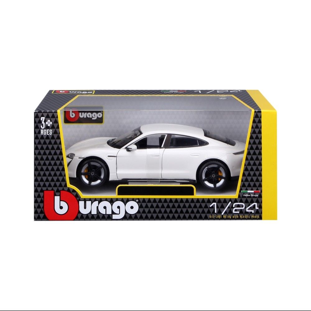 1/24 - Porsche Taycan Turbo S (branco)