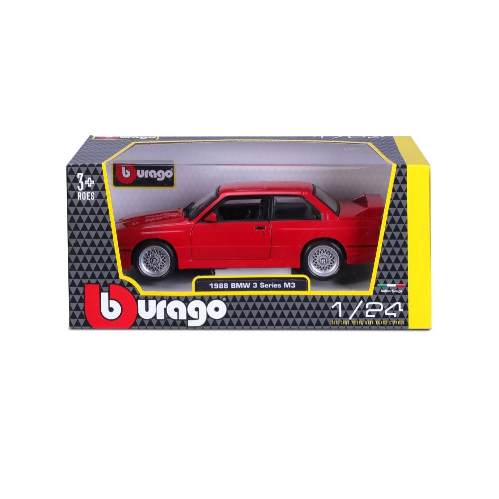 1/24 - BMW M3 (E30) 1988 (vermelho)