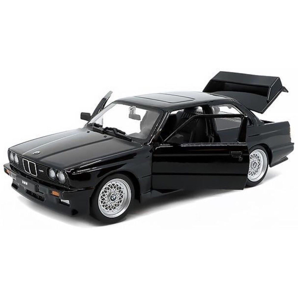 1/24 - BMW M3 (E30) 1988 (preto) - Edição Limitada