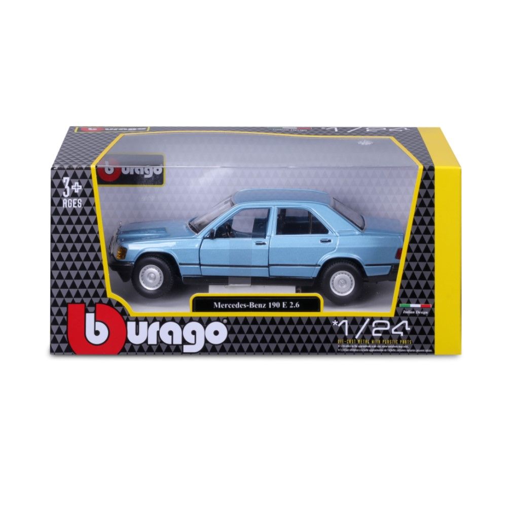 1/24 - Mercedes 190E 2.6 (W201) 1987 (azul)