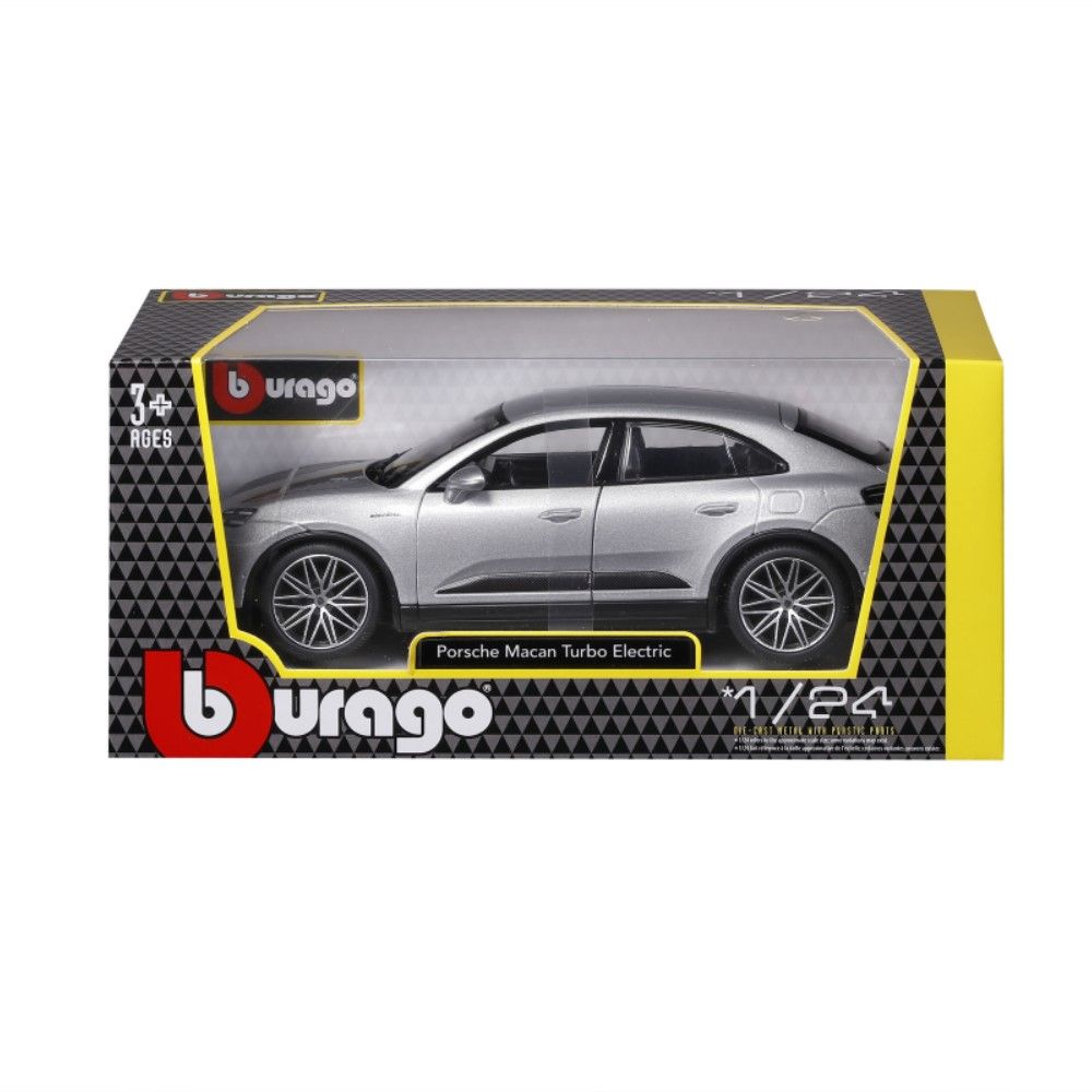 1/24 - Porsche Macan Turbo 2024 (cinzento)