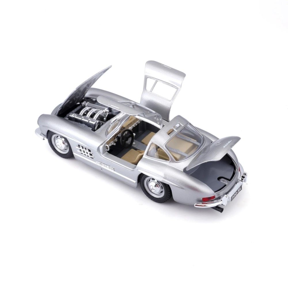 1/24 - Mercedes 300SL - 1954 (cinza)