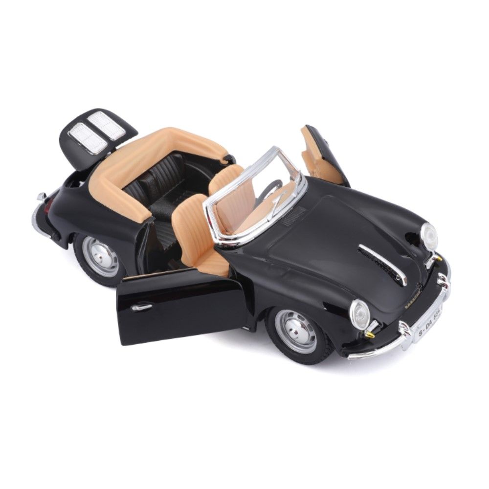 1/24 - Porsche 356B Cabriolet (preto)