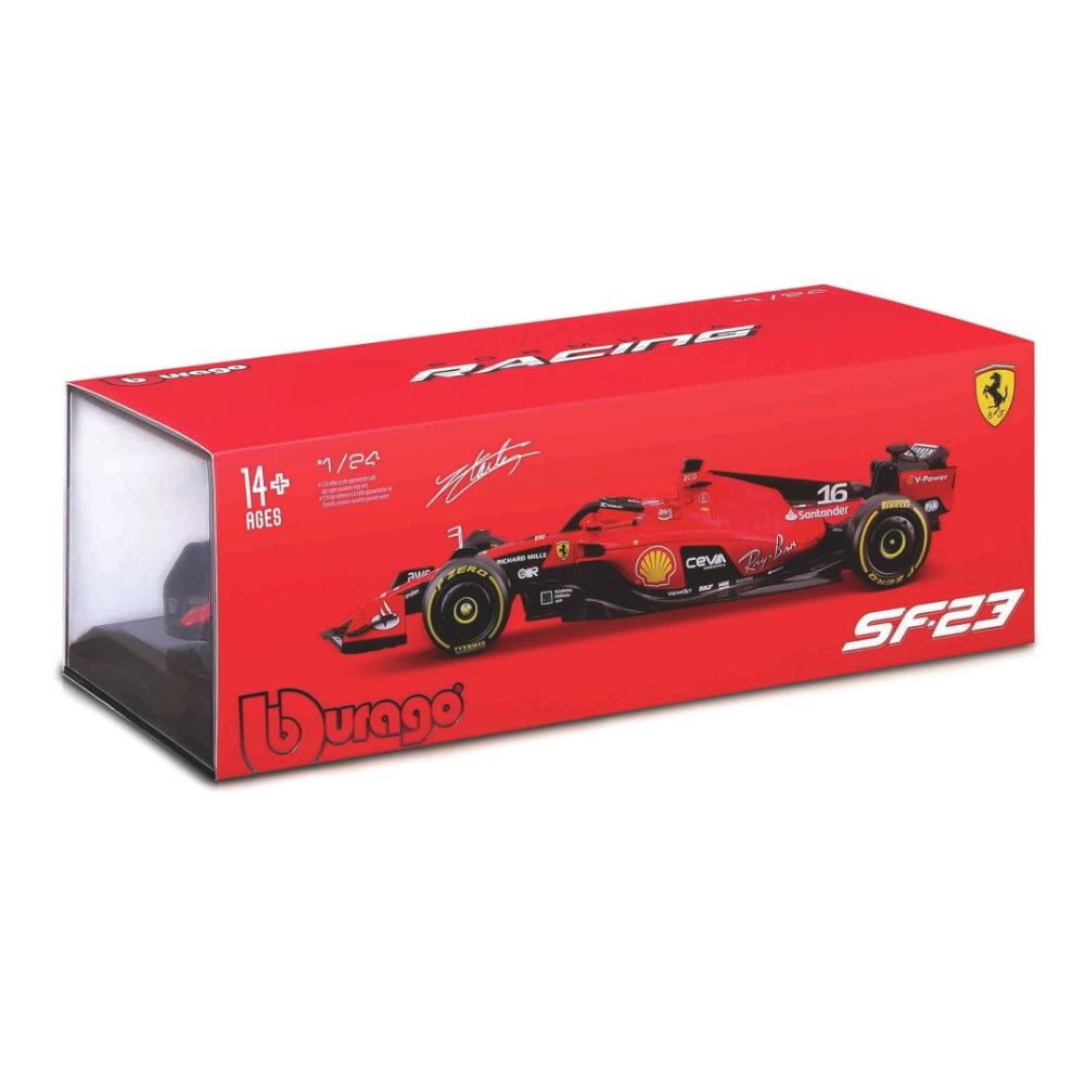 1/24 - F1 Ferrari SF-23 nº16 - C.Leclerc com capacete