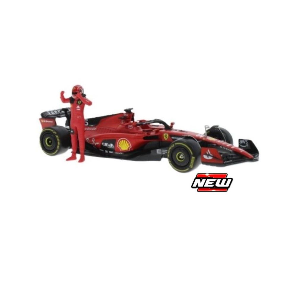 1/24 - F1 Ferrari SF-23 nº16 - C.Leclerc com figura