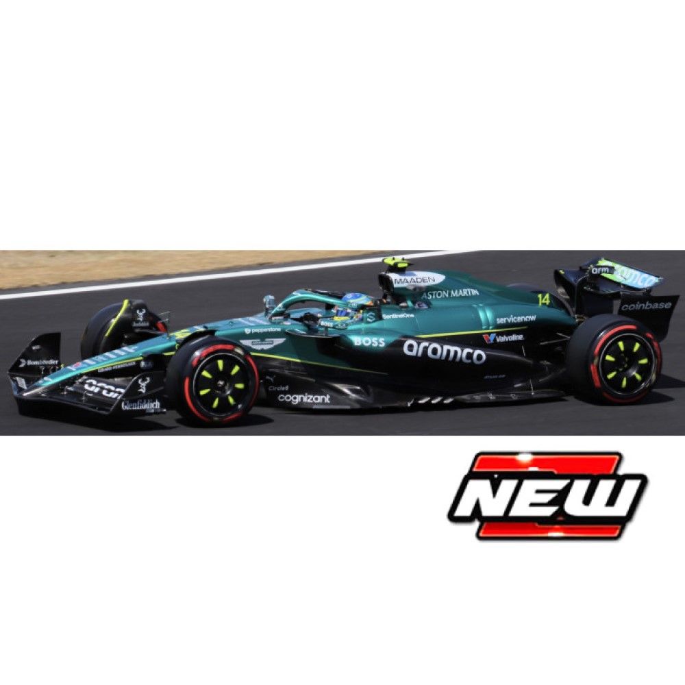 1/24 - Aston Martin AMR 25 #14 Fernando Alonso 2025 com Figura