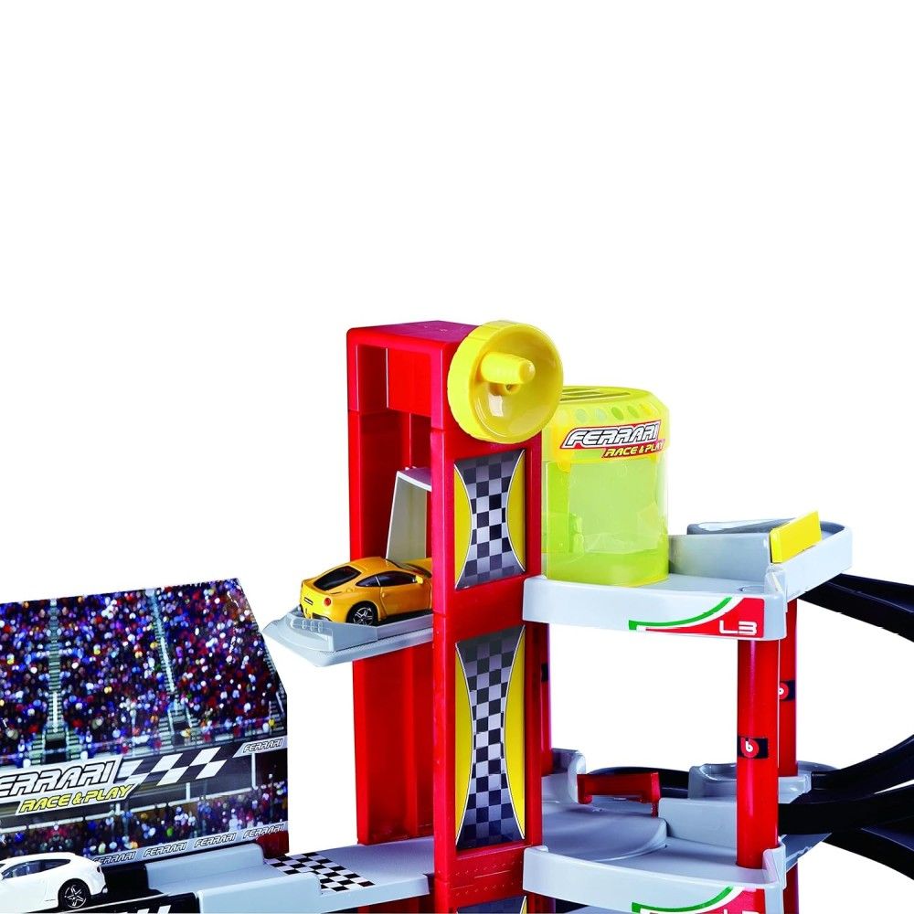 Garagem Ferrari 3 Niveis com carro Ferrari incluido