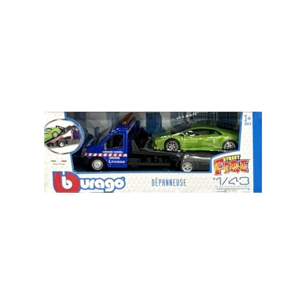1/43 - Auto-Reboque com Lamborghini Huracan